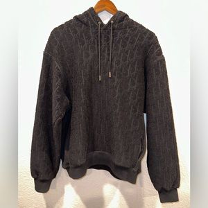 Dior Oblique Relaxed-Fit Hooded Sweatshirt